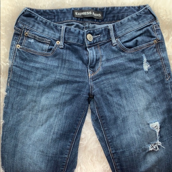 Express Denim - Distressed Express Jeans